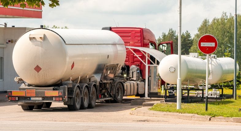 Gas Tanker Image